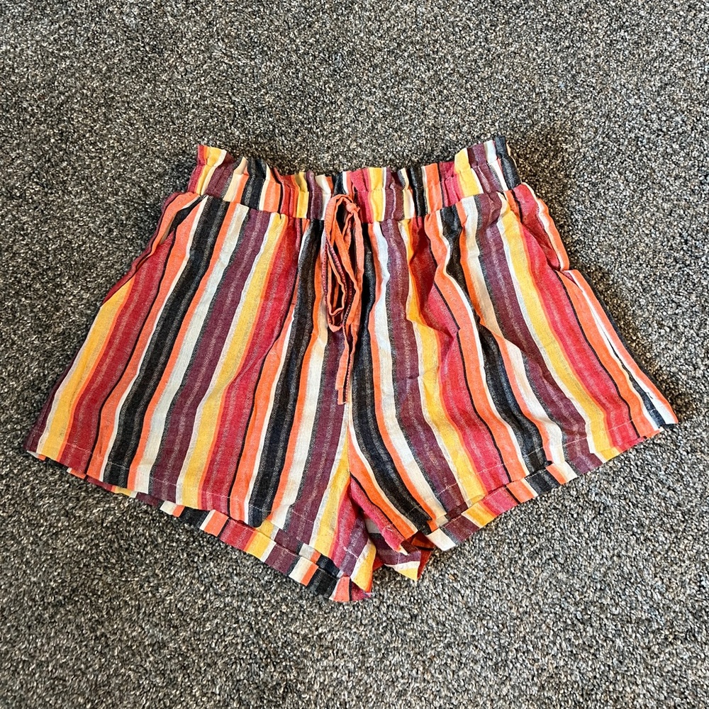 Striped shorts